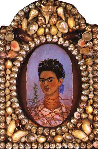 Self Portrait 1938 Oil Painting - Frida Kahlo