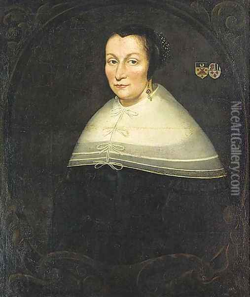 Portrait of a lady Oil Painting - Jan Albertsz. Rootius