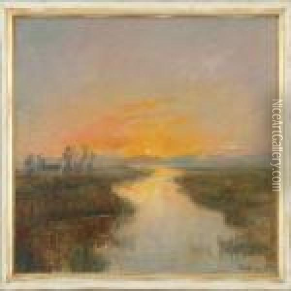 Landscape Oil Painting - Poul Friis Nybo