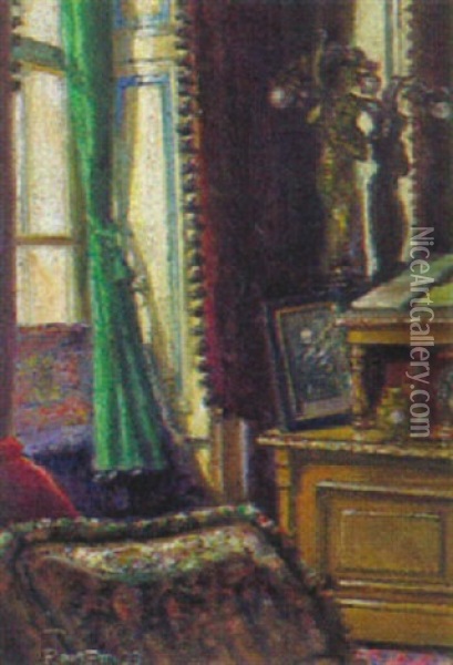 Interieur Mit Fenster Oil Painting - Robert Panitzsch