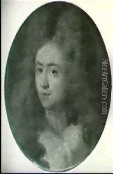 Portrait Presume De Francois Mansart Oil Painting - Hyacinthe Rigaud