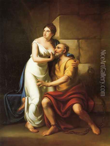 The Roman Daughter Oil Painting - Rembrandt Peale
