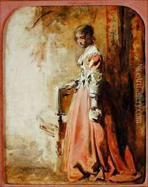 The Pink Dress Oil Painting - William Powell Frith