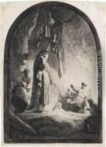 The Raising Of Lazarus Oil Painting - Rembrandt Van Rijn