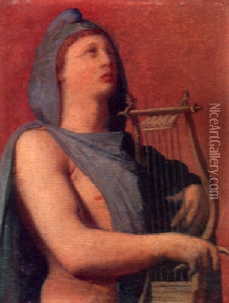 Orphee Oil Painting - Jean-Auguste-Dominique Ingres