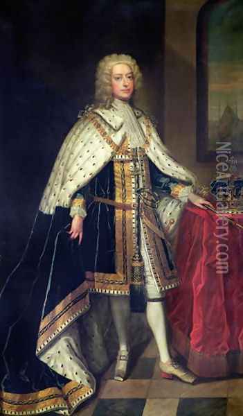 George II 1683-1760 Oil Painting - Enoch Seeman