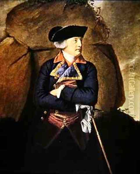 Admiral Richard Howe Oil Painting - John Singleton Copley