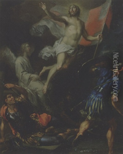 Himmelfahrt Christi Oil Painting - Cornelis Schut the Elder