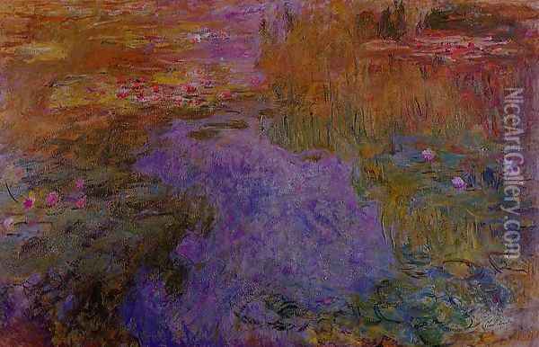 The Water Lily Pond2 Oil Painting - Claude Oscar Monet