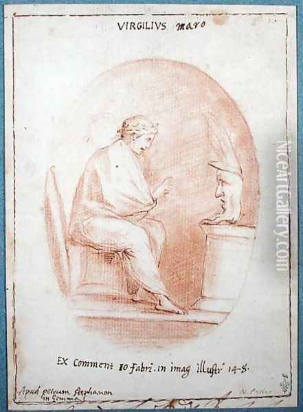Virgil 70-19 BC Oil Painting - Nicolas Poussin