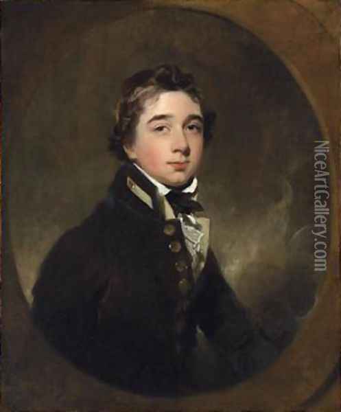 Portrait of Midshipman Michael Daintry Oil Painting - Sir Thomas Lawrence