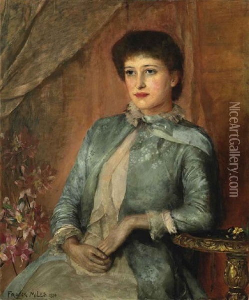 Lillie Langtry Oil Painting - George Frank Miles