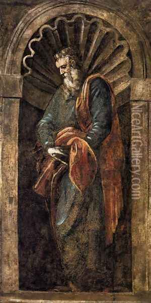 Prophet 2 Oil Painting - Jacopo Tintoretto (Robusti)