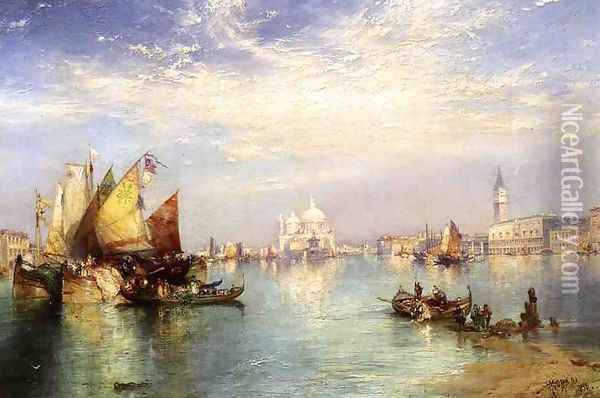Venice II Oil Painting - Thomas Moran