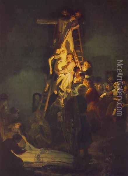 Descent from the Cross 1634 Oil Painting - Rembrandt Van Rijn