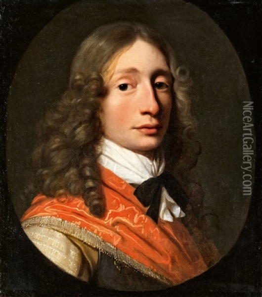 Portrait Of Moritz, Count Of Solms-hungen Oil Painting - Pieter Nason
