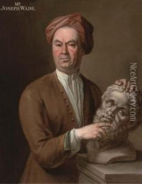 Portrait Of Joseph Wade Oil Painting - James Parmentier
