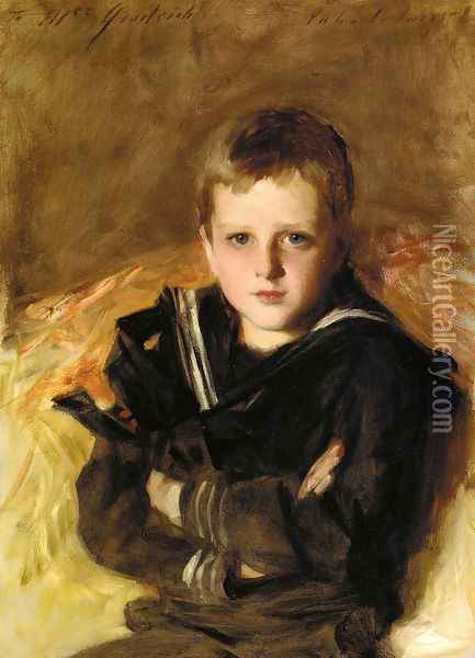 Portrait of Caspar Goodrich Oil Painting - John Singer Sargent