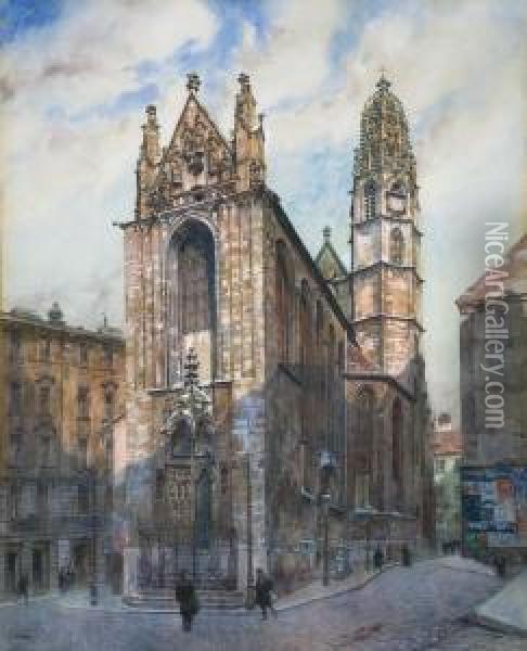 Videnska Katedrala Oil Painting - Carl Pippich