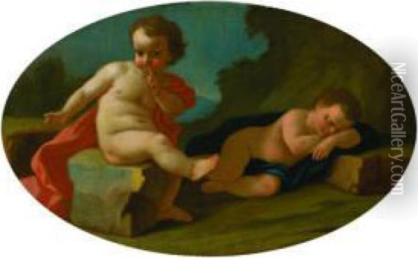 Allegoria Del Sonno Oil Painting - Pietro Bardellino