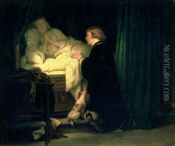 The Children of King Edward IV of England 1852 Oil Painting - Paul Delaroche