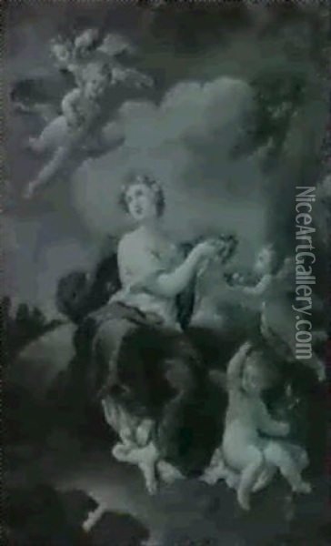 Alegorie Des Fruhlings Oil Painting -  Parmigianino (Michele da Parma)