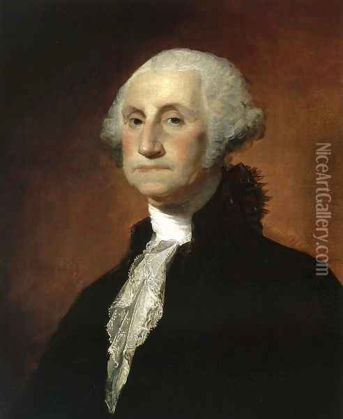 George Washington 1797 Oil Painting - Gilbert Stuart