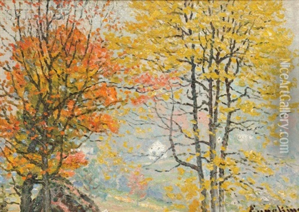 Autumn Glory Oil Painting - John Joseph Enneking