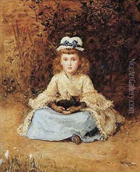 Early days Oil Painting - Sir John Everett Millais