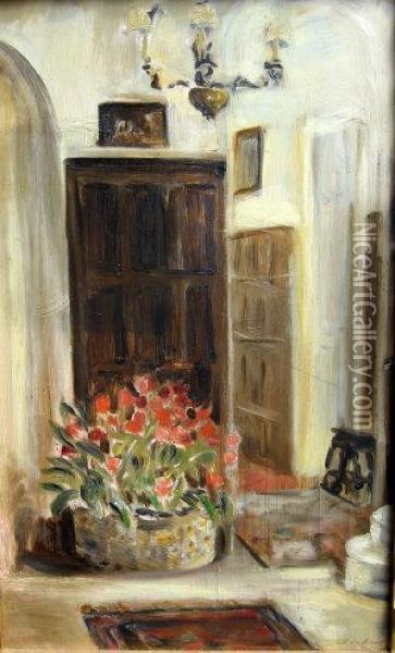 An Interior Scene Oil Painting - Bernard Sickert
