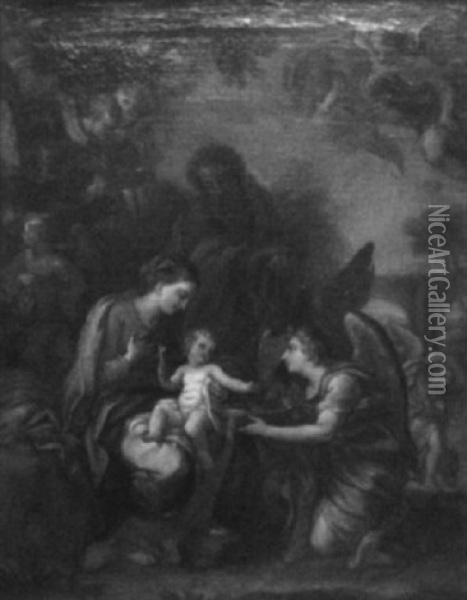 The Virgin And Child Oil Painting -  Correggio