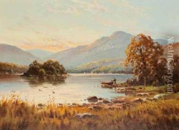 Loch Katrine Oil Painting - William York MacGregor