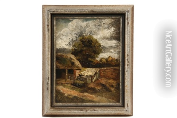 Lott's Farm Oil Painting - John Constable