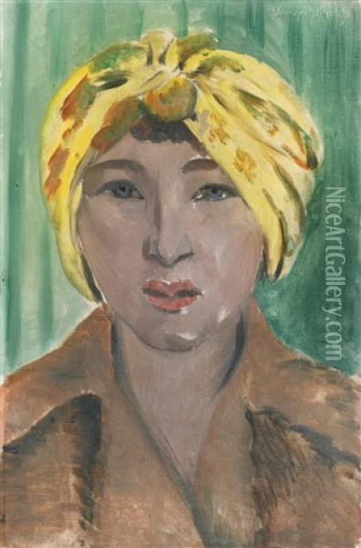 Portrait D'yvonne Oil Painting - Henri Matisse