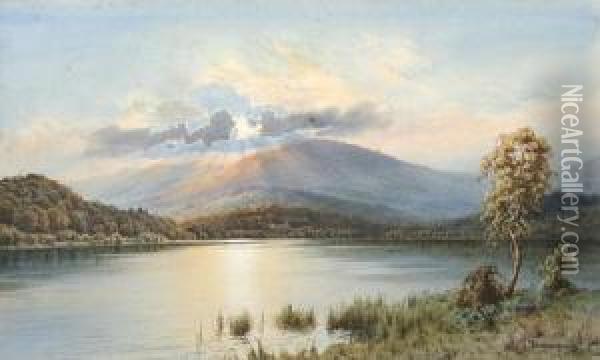 Daybreak Oil Painting - Edward H. Thompson