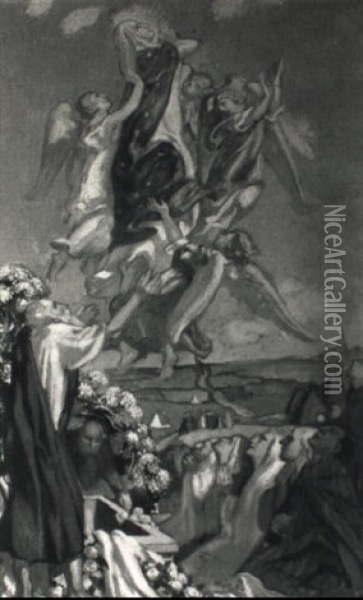 L'assomption De La Sainte Vierge Oil Painting - Maurice Denis