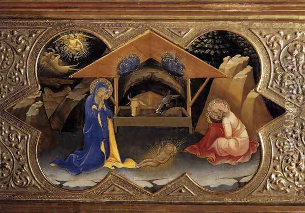 Nativity 1414 Oil Painting - Lorenzo Monaco