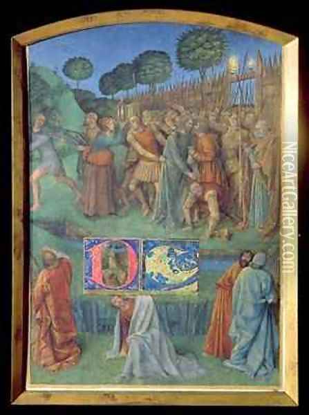 The Arrest of Christ Oil Painting - Jean Fouquet