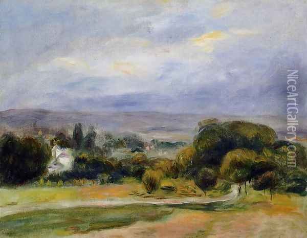 The Path Oil Painting - Pierre Auguste Renoir