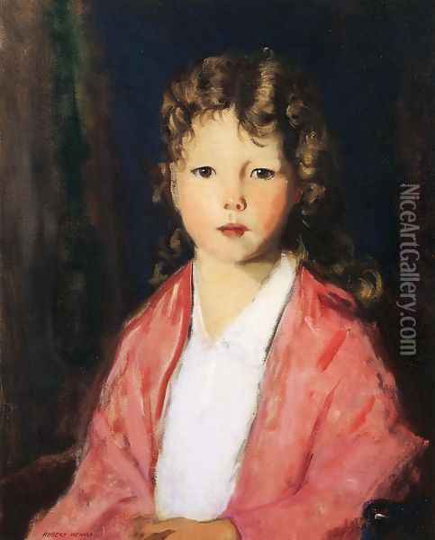 Portrait Of Jean McVitty Oil Painting - Robert Henri