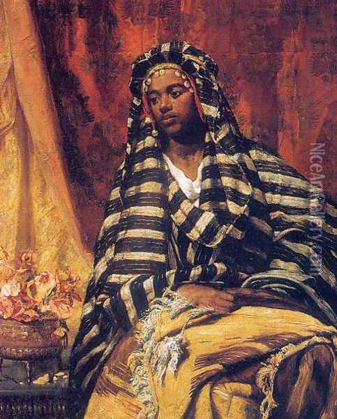 The Sibyl 1896 Oil Painting - Thomas Satterwhite Noble