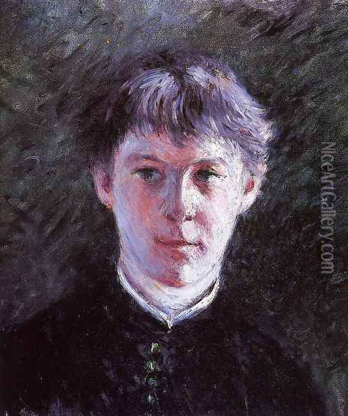 Portrait Of A Schoolboy Oil Painting - Gustave Caillebotte