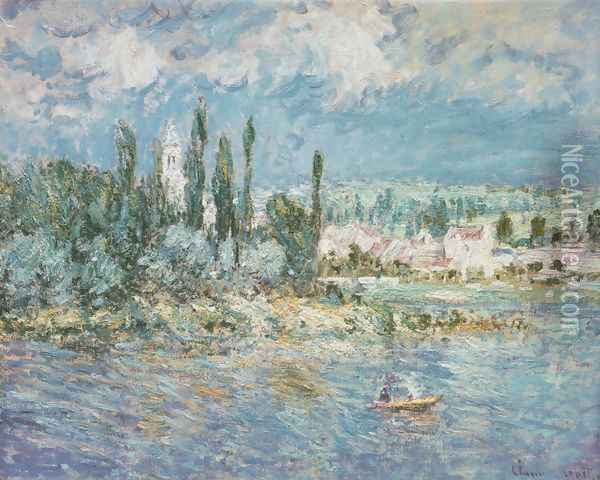 Thunderstorms Oil Painting - Claude Oscar Monet