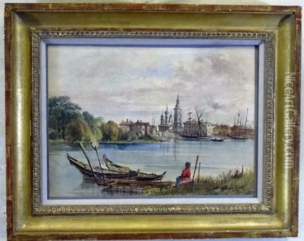 Maxim Vorobiev Russian ( 1787 - 1855) Painting Oil Painting - Maksim Nikiforovich Vorobiev