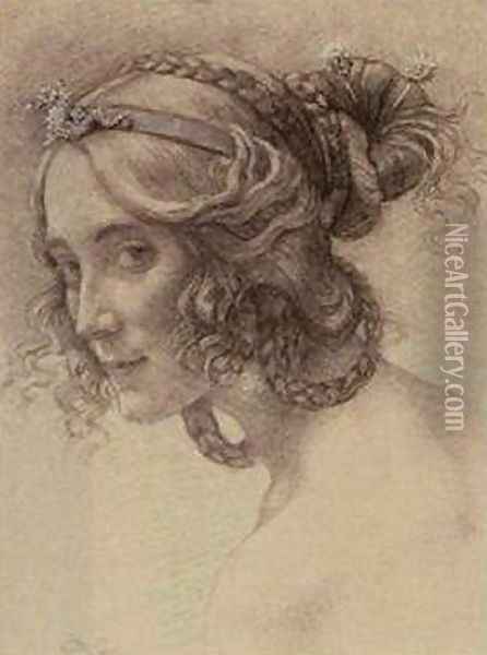 Portrait de Mme Berthelot Oil Painting - Armand Point