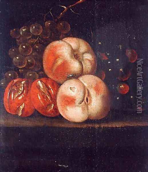 Fruit Study 2 Oil Painting - Ernst Stuven