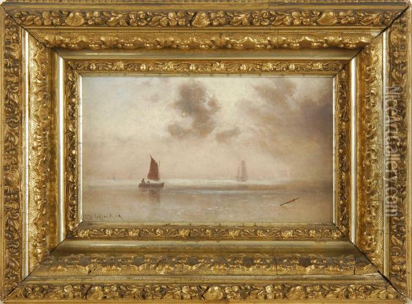 Approaching Storm Oil Painting - Charles Henry Gifford