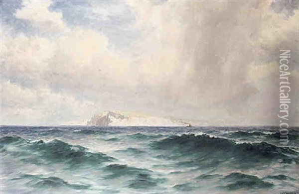 The Island Of Sark Oil Painting - James H.C. Millar