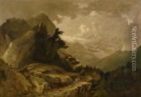 Hardanger Fjord Oil Painting - Edward Price