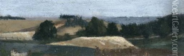 Brunswick Landscape Oil Painting - John Hennessy